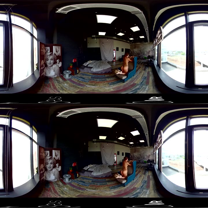 VR porn - Grey Skies Grey Dress 360º - StasyQVR