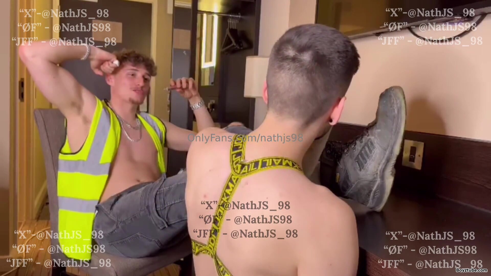 British Worker master boots licking