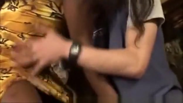 Busty shemale in hot threesome