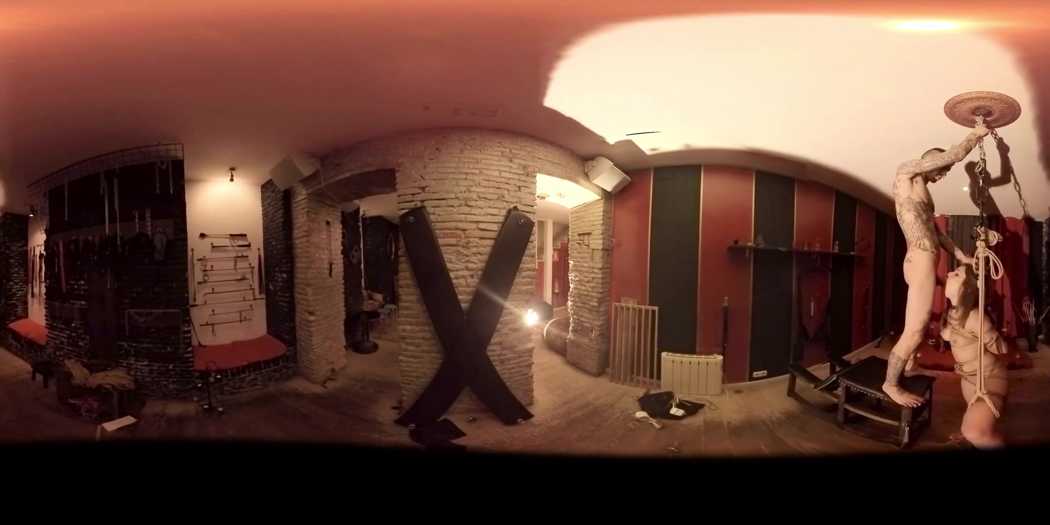 Alexa Nasha in The Dungeon: BDSM Blowjob - VirtualPorn360