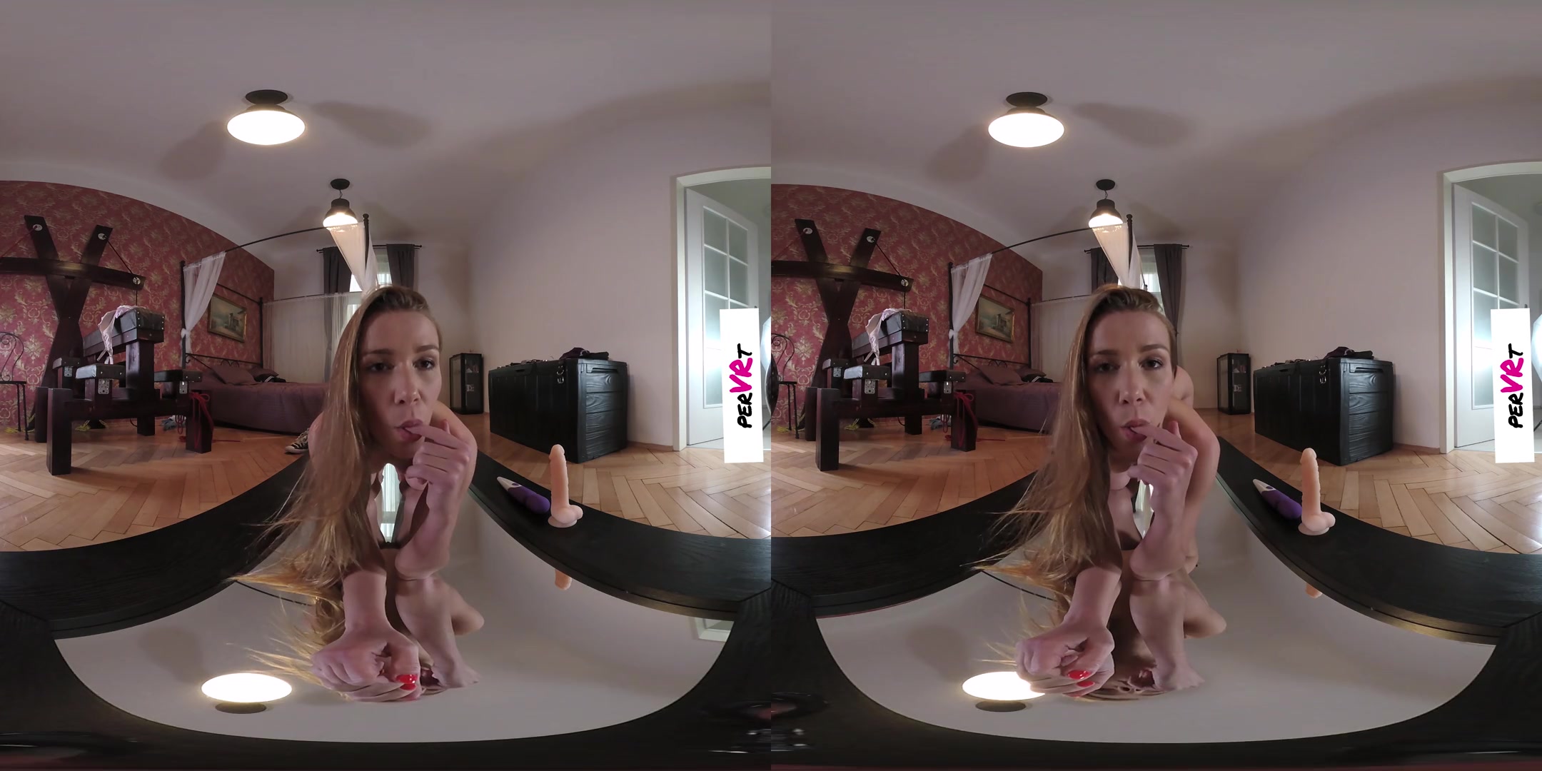 Alexis Crystal in Alexis Crystal in The Kinky Flat - Ep. 1: The Mirror - perVRt