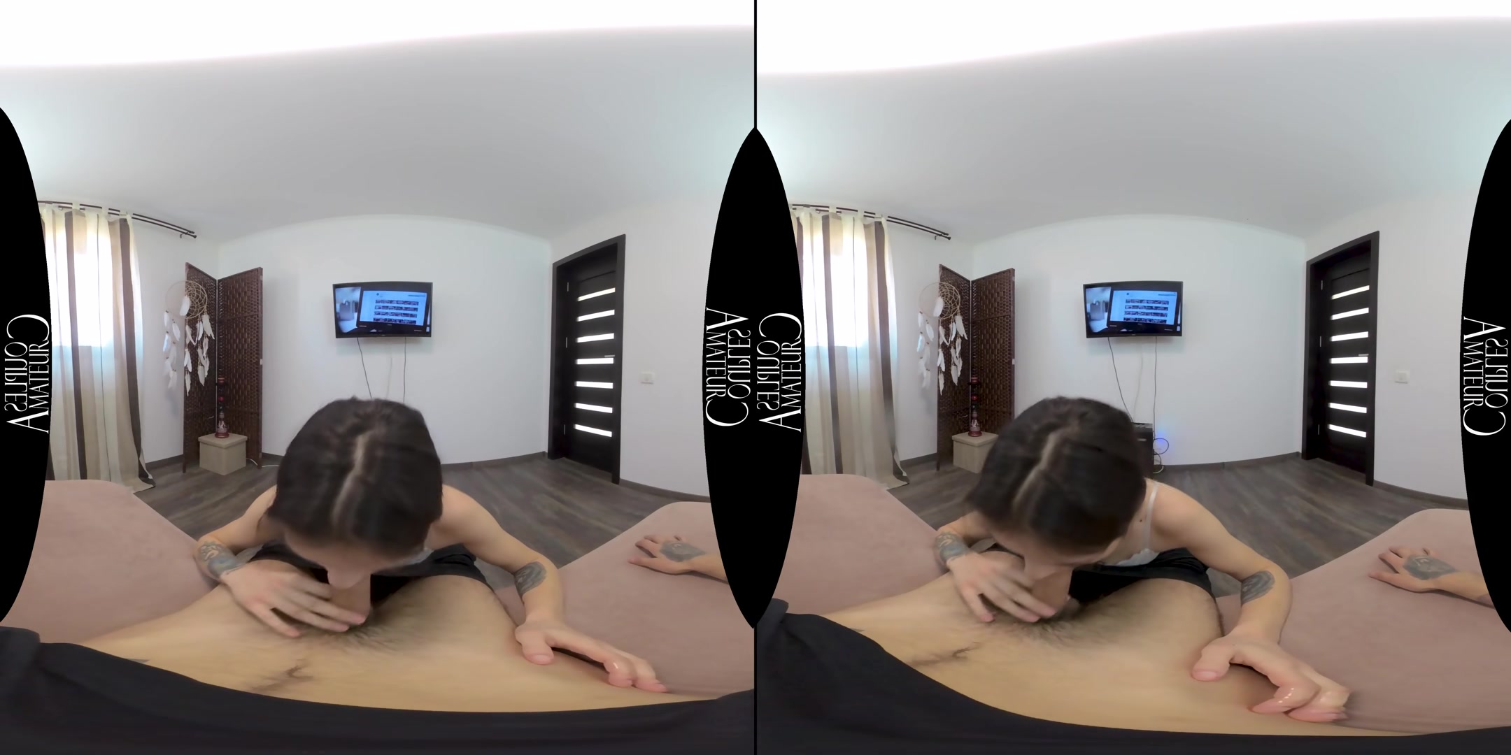 Quick Fucking The Sexy Room Service Girl - AmateurCouplesVR