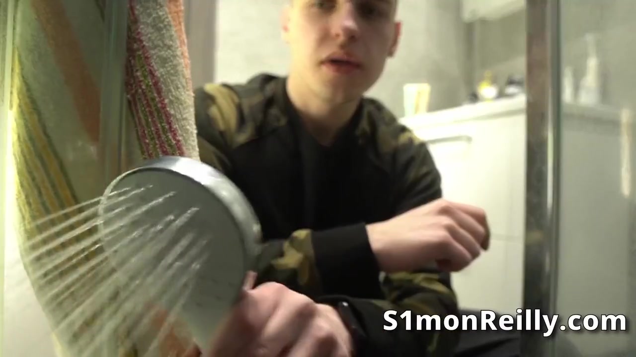 Puppy Training - Shower With Owner Ends With Facial Cumshot
