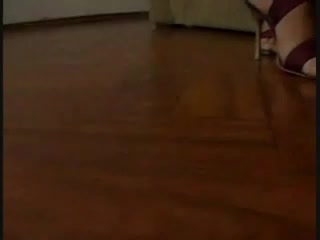 Blond Tranny Thays Screwed on a Sofa