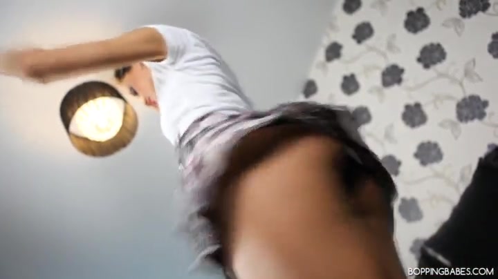 Hailey - Up With Stripping - BoppingBabes