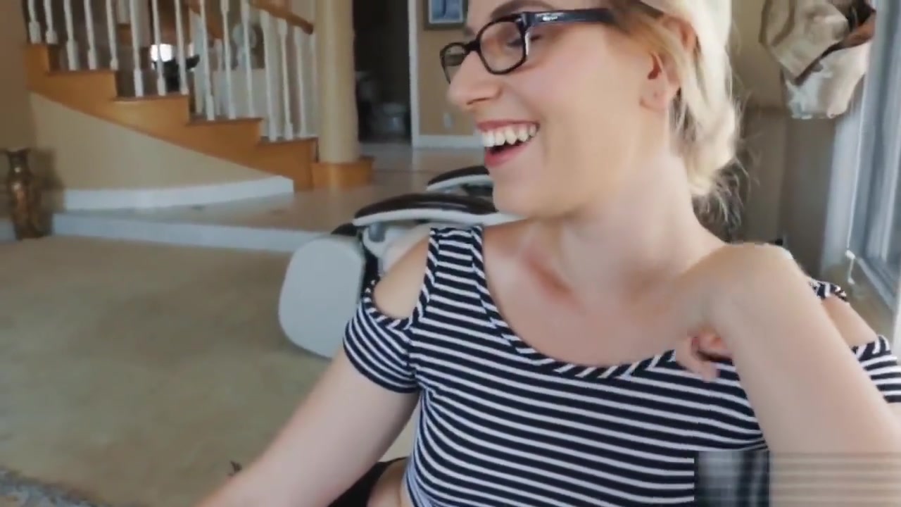 Busty stepsister Niki Snow fucked hard in POV