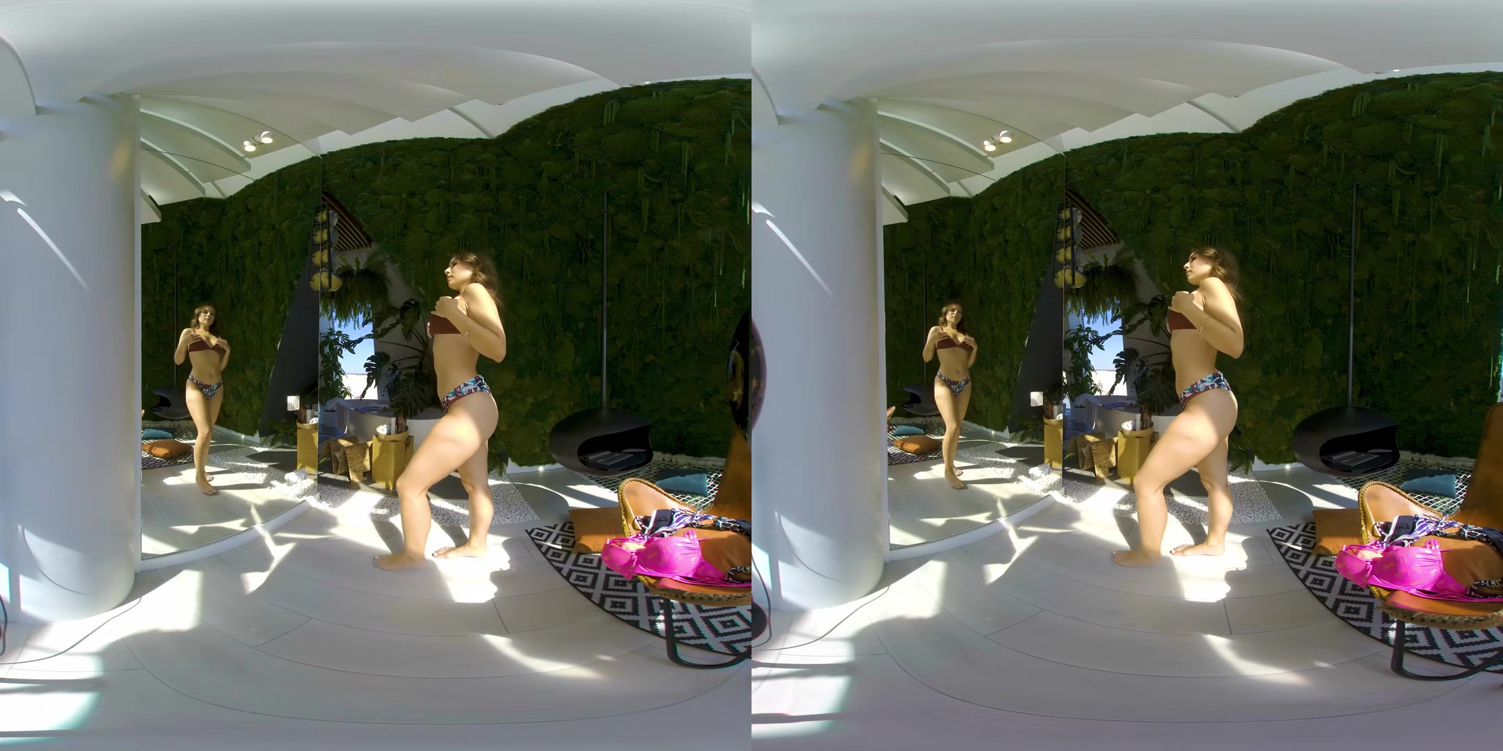 Olena Tries On Swimwear - Vrsun