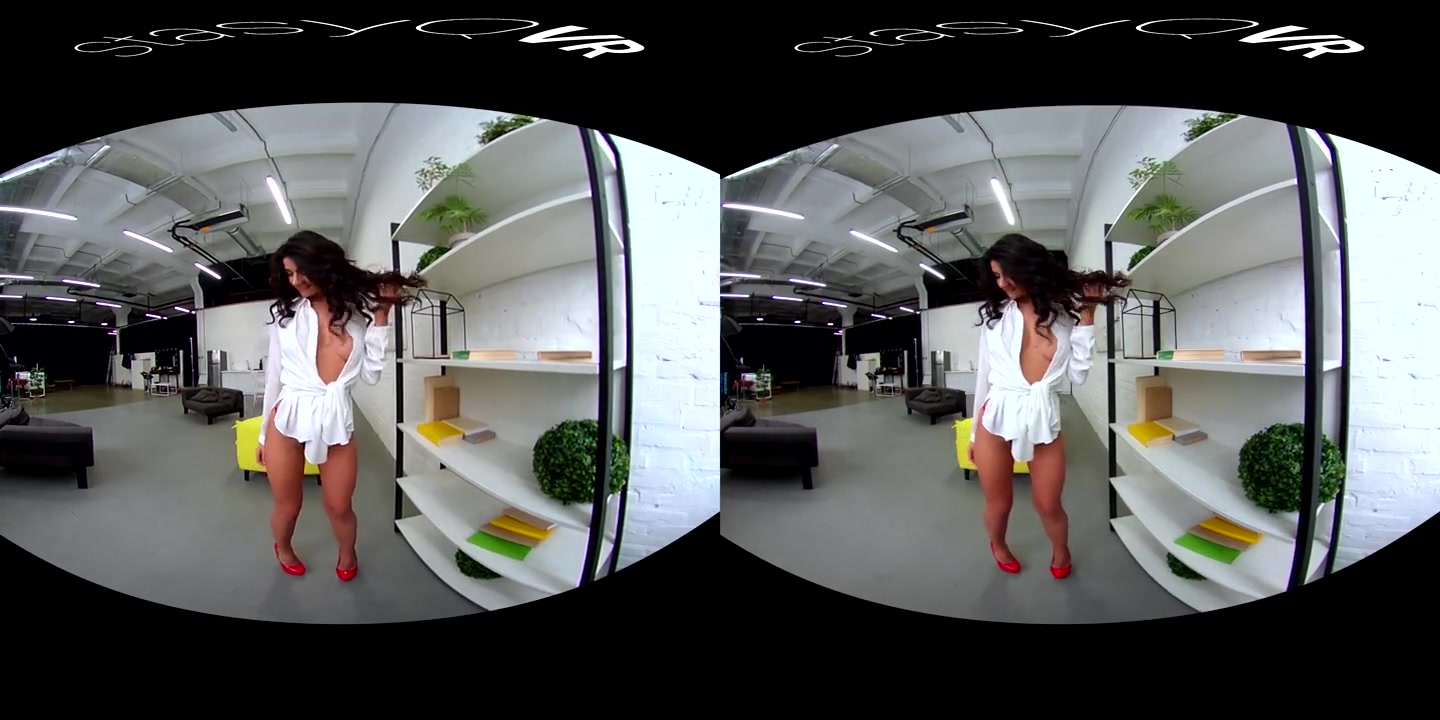 VR porn - Not-So-Shy Bookworm - StasyQVR