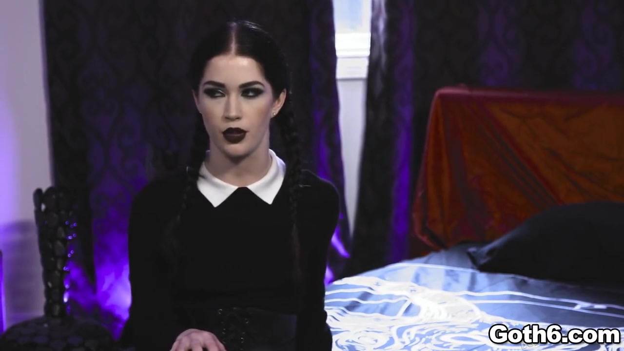 Evelyn Grinning Devilishly As She Suck Cock With Small Hands