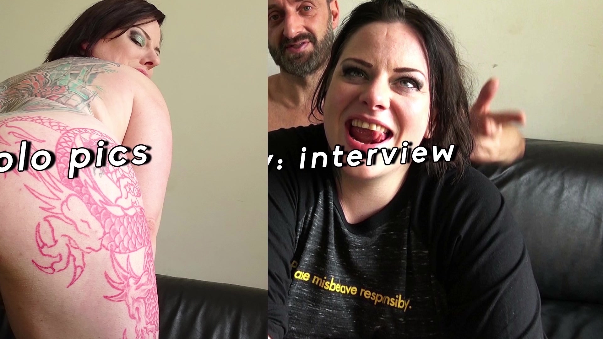 Chubby tattooed Elouise Lust enjoys a rough fuck from Pascal