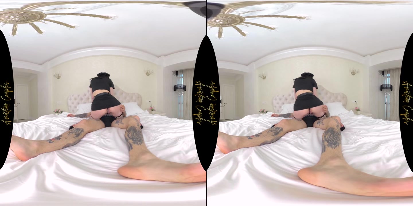 Brunette Police Officer Asks For Cock As Payment For The Rescue Price - AmateurCouplesVR