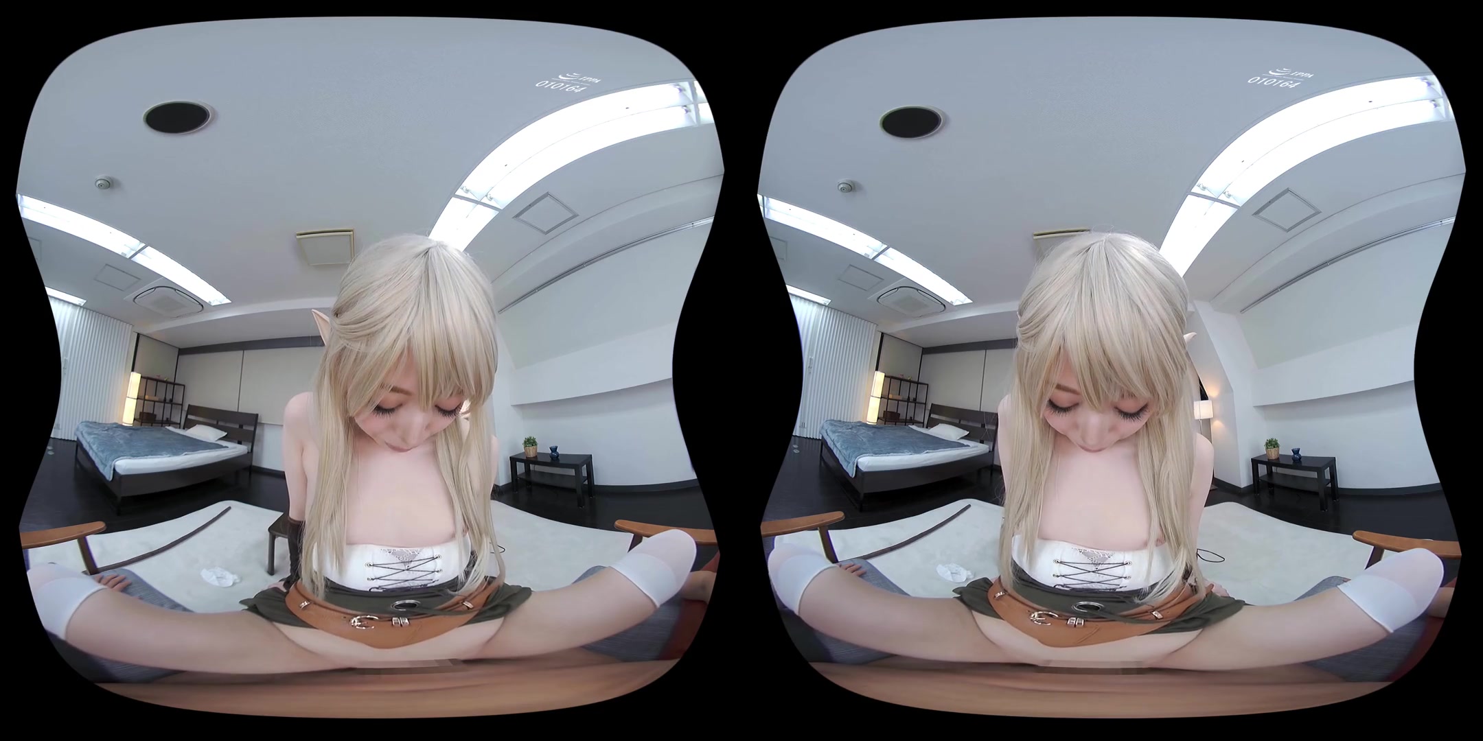 Reincarnated as a Hero in a New World: Elf Sex; Blonde Japanese Cosplay POV VR