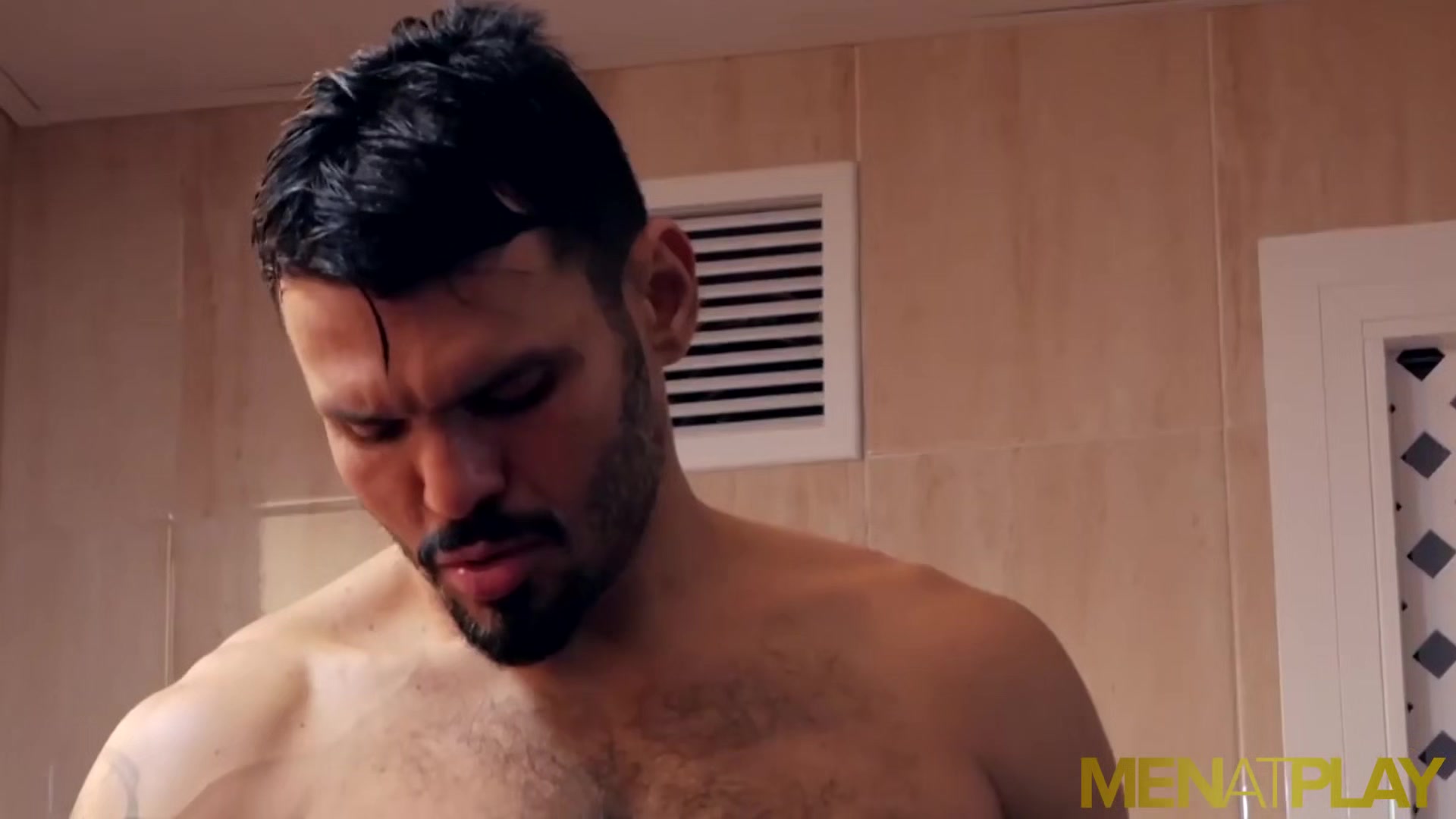 MENATPLAY Latino Hunk Jean Franko Anal Fucks Gay Isacc Eliad