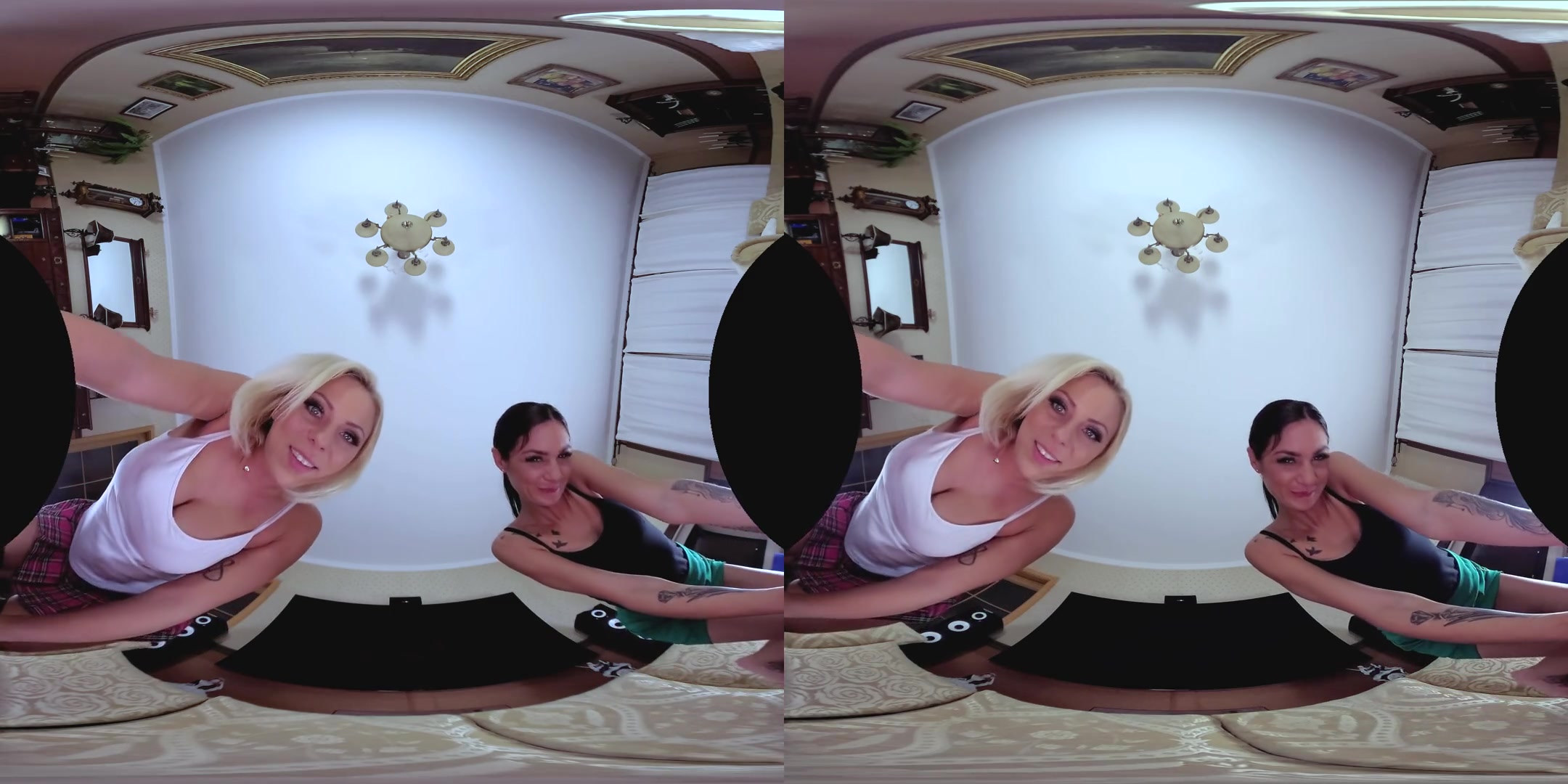 Lilli Vanilli & Lullu Gun in Deutsche Face Sitting - CzechVRFetish