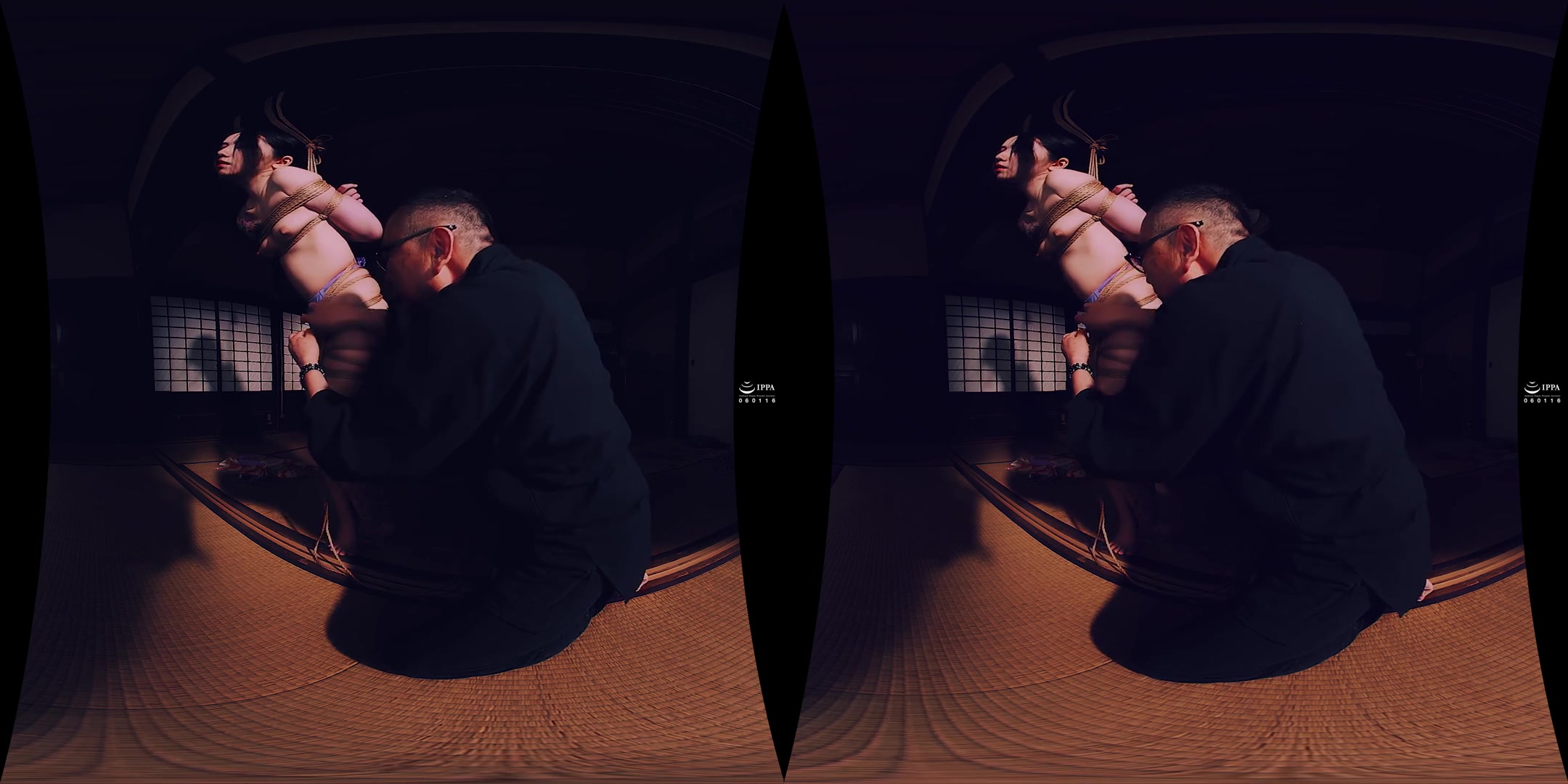 Bondage VR: Twisted Upside Down from Both Legs - JAV BDSM Shibari 3D