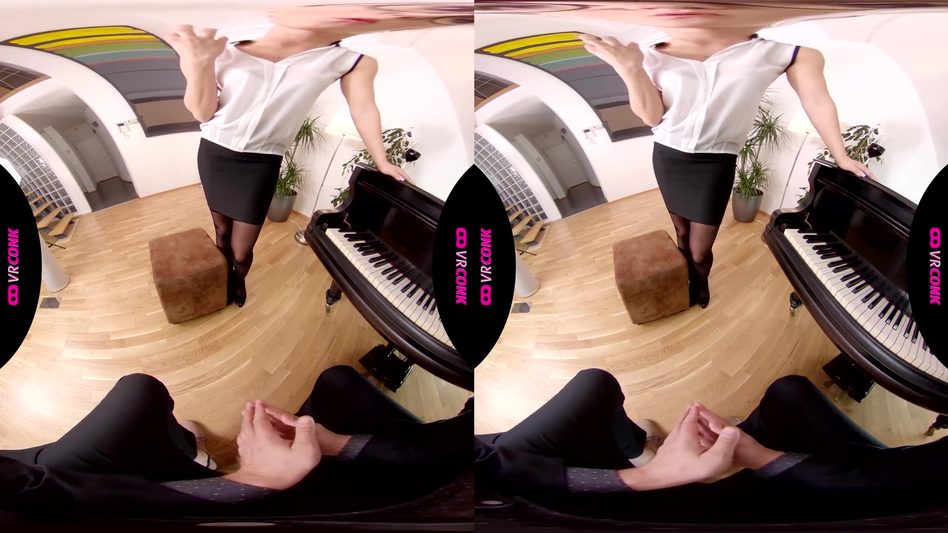 Blanche Bradburry in Remember That Piano - VRConk