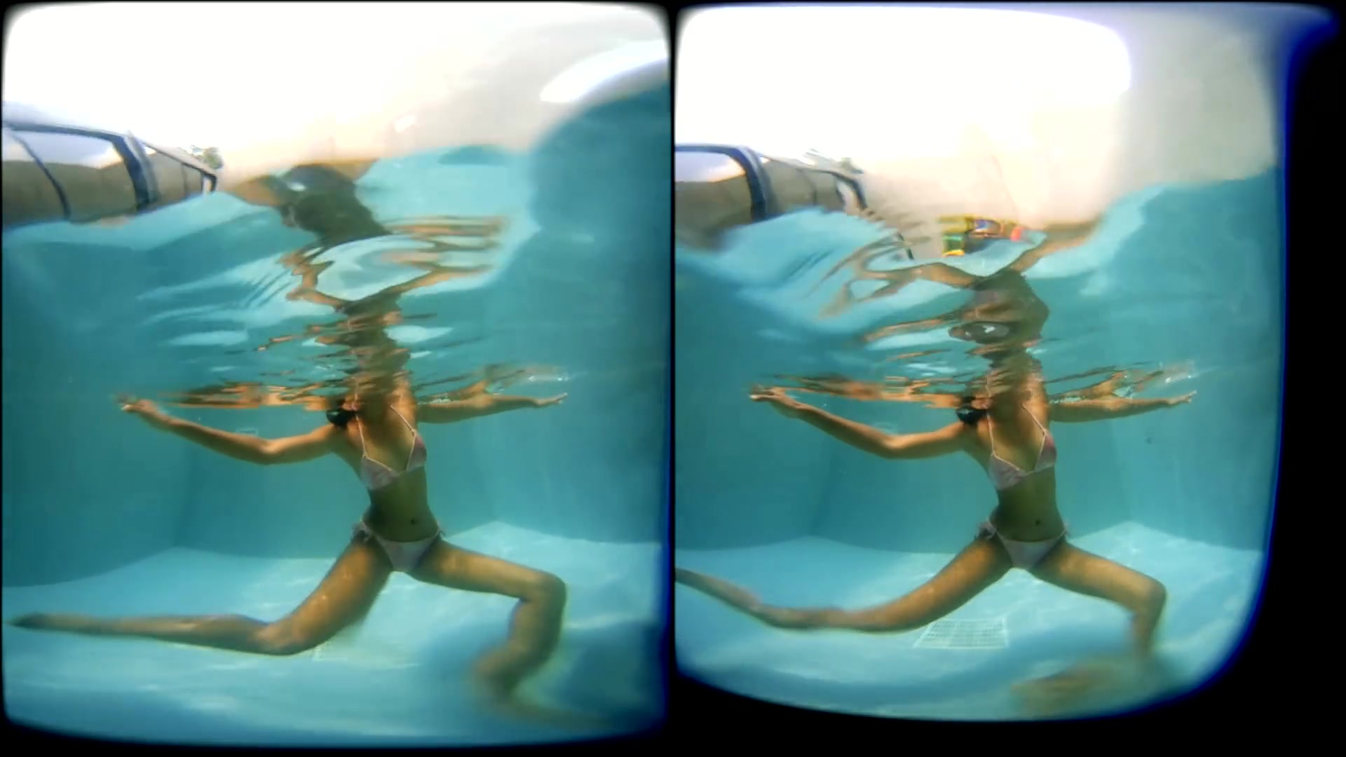 Compilation - 2 Bikini Girls Underwater - VRpussyVision