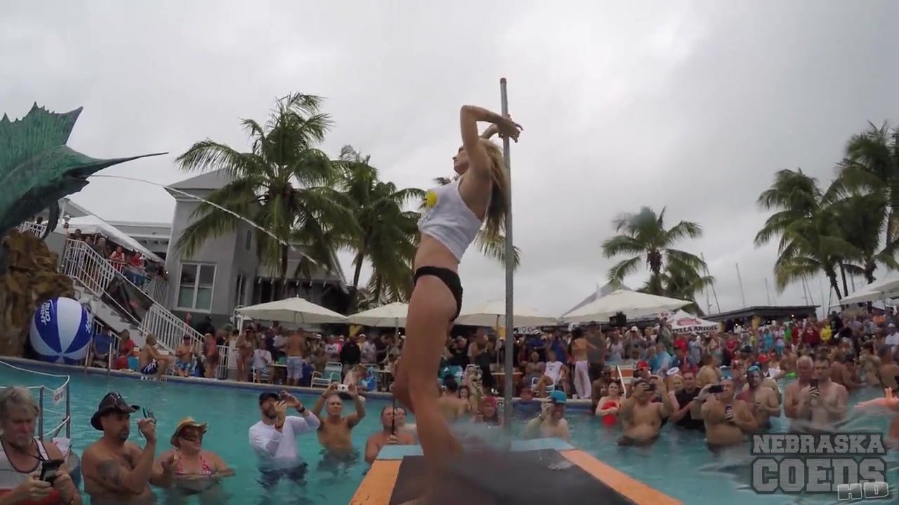 Dantes Wet Tshirt Competition At Fantasy Fest Key West Florida - NebraskaCoeds
