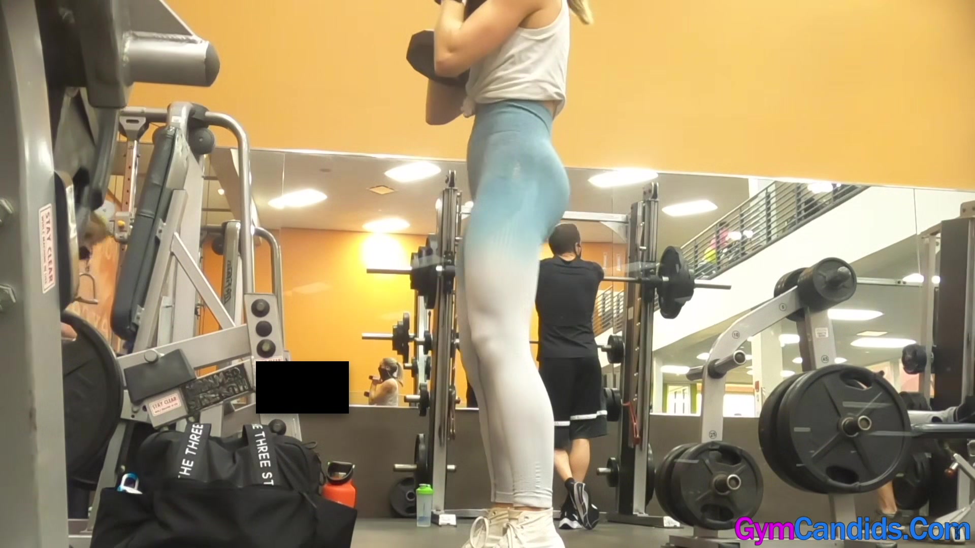Blonde GymShark Ass Candid