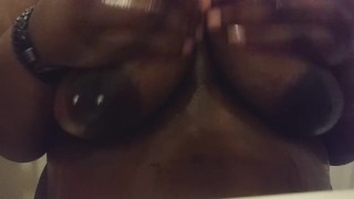 Oiled BBW tits, 42ddd