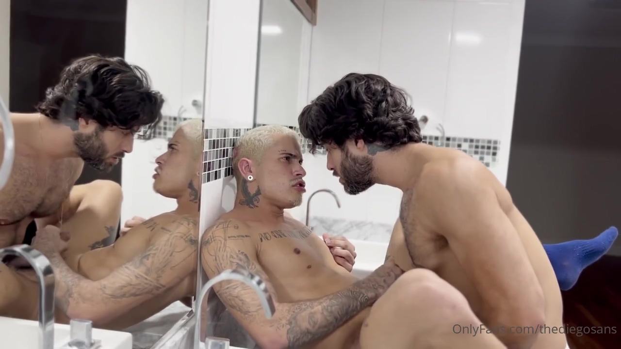 Diego Sans - Diegos Bathroom Fuck