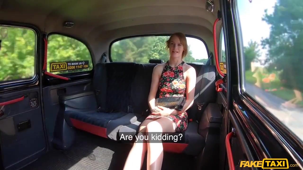 Sexiest Ginger Cab Passenger Ever Puts Out Pov
