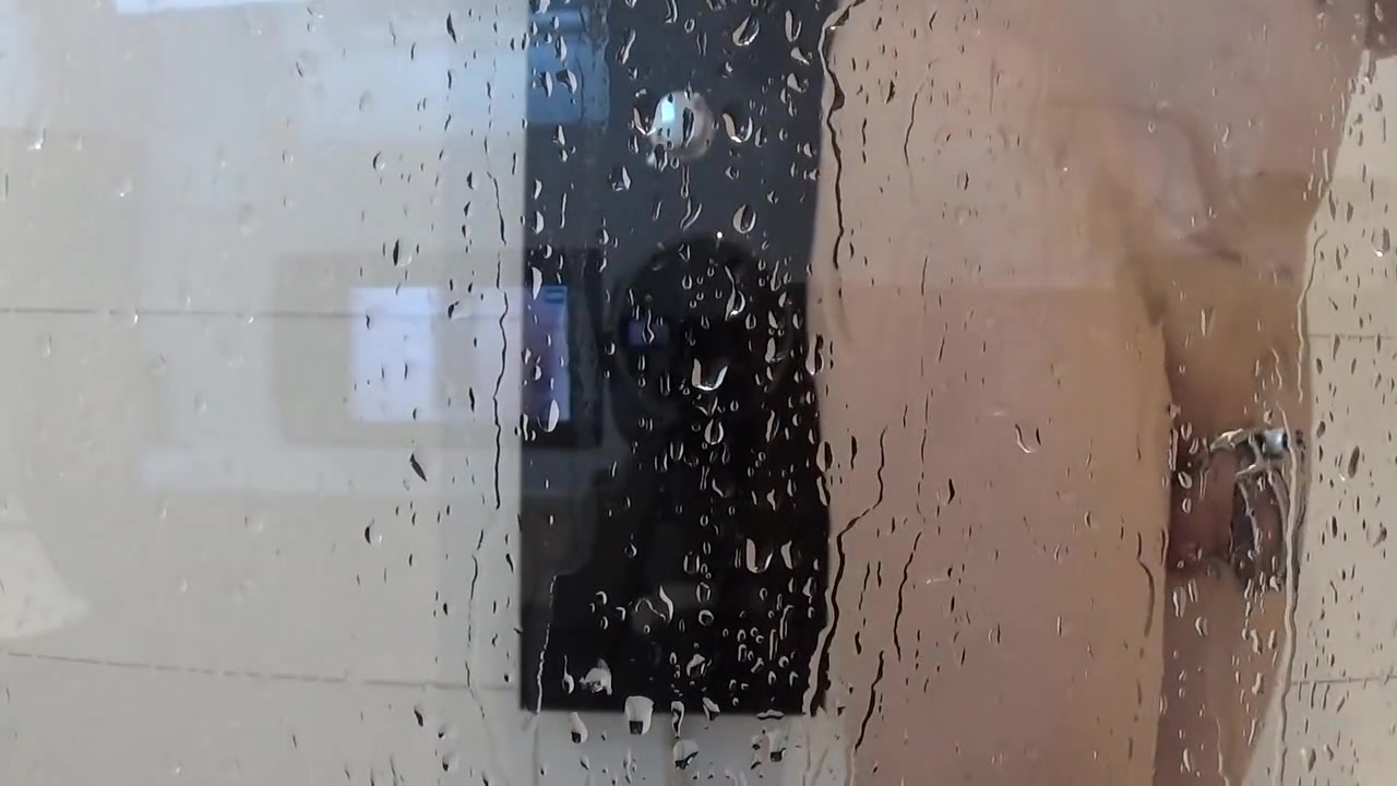 Old Clip From 2018: Taking A Shower In Chastity