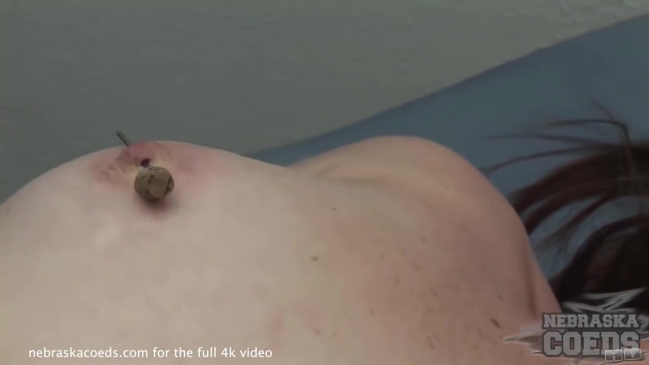 Innocent Nebraska Girl Getting Nipples Pierced