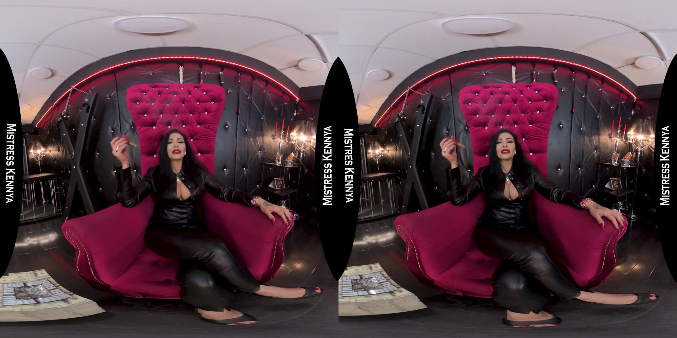 Mistress Kennya - SPH Verbal Humiliation Power Exchange Cigar Smoking Cuckolding - Professional Domme in Charge