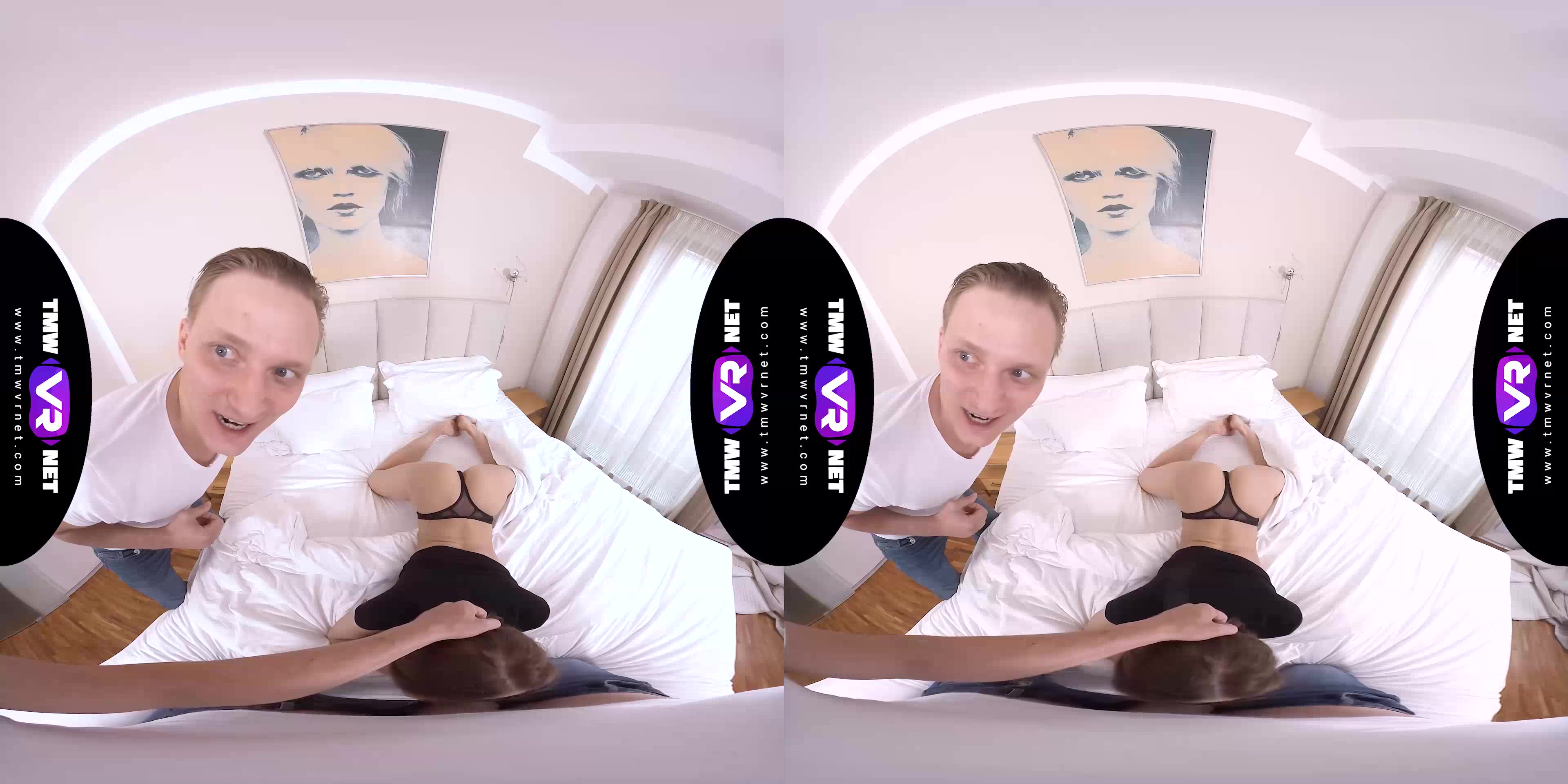 Cutie falls prey to a sex prank