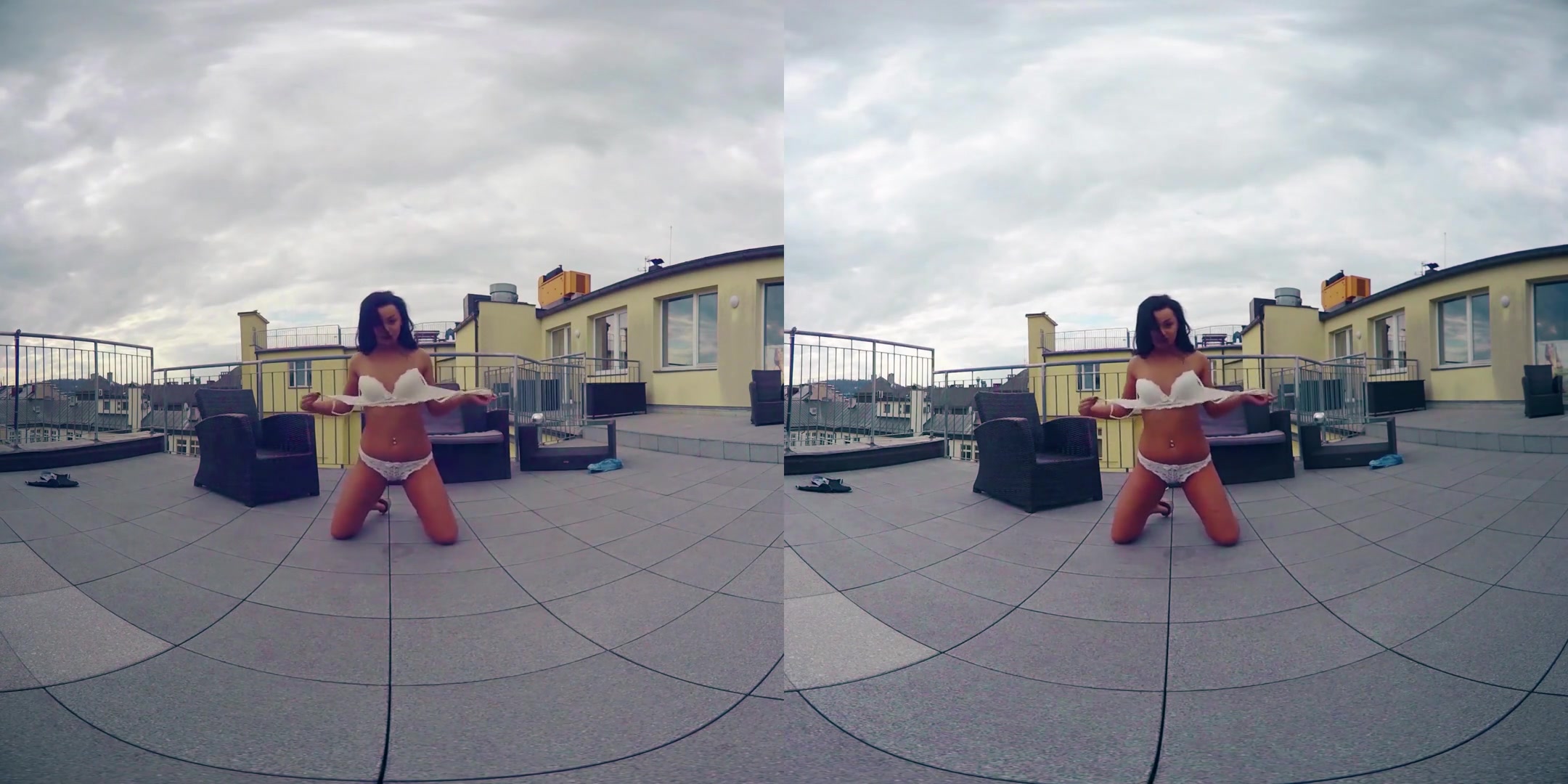 Daphne Klyde in Brunette Hottie Toys Outdoors - BravoModelsMedia