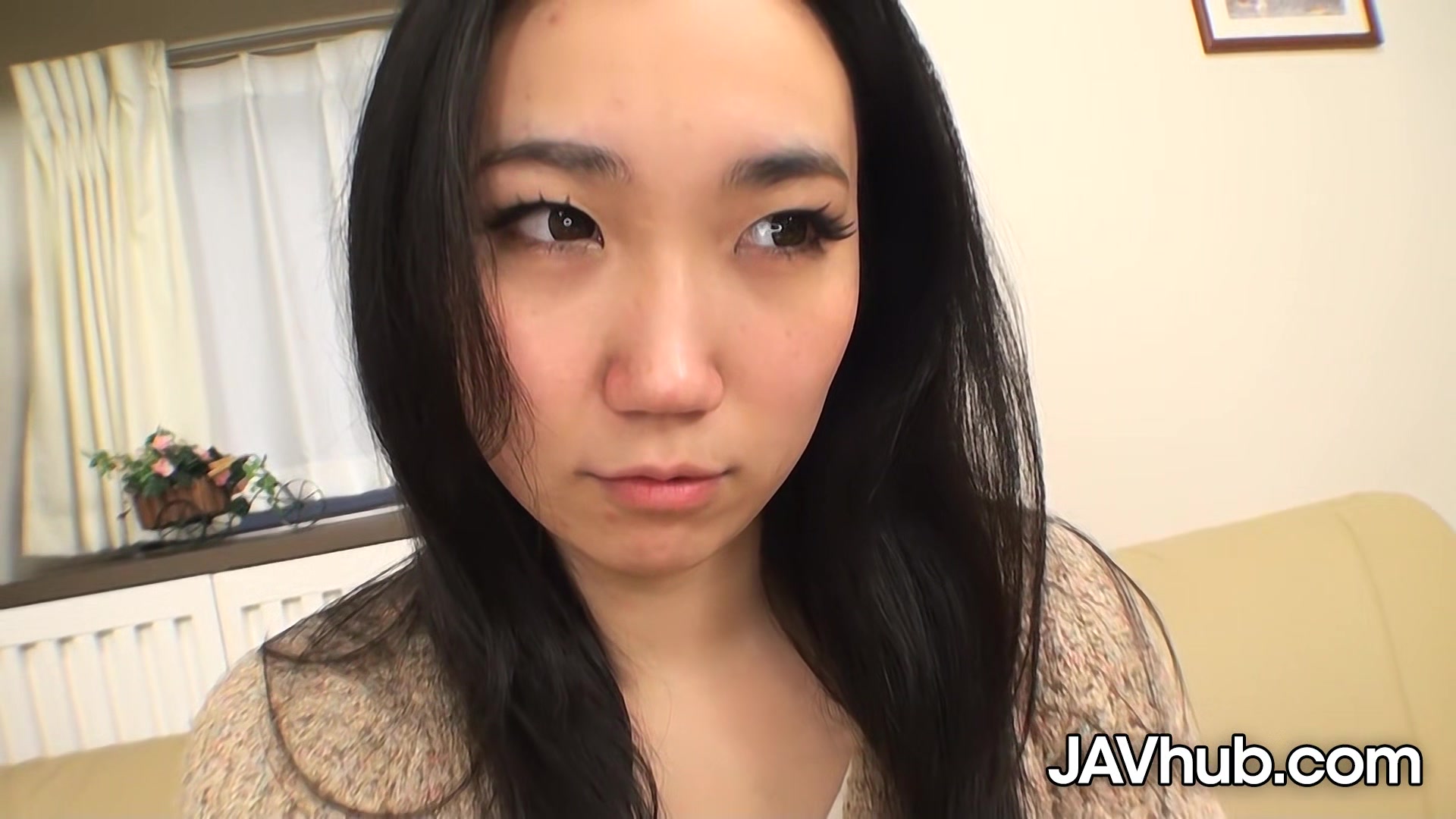 JAVHUB Sanae Momomi takes on two dicks at once