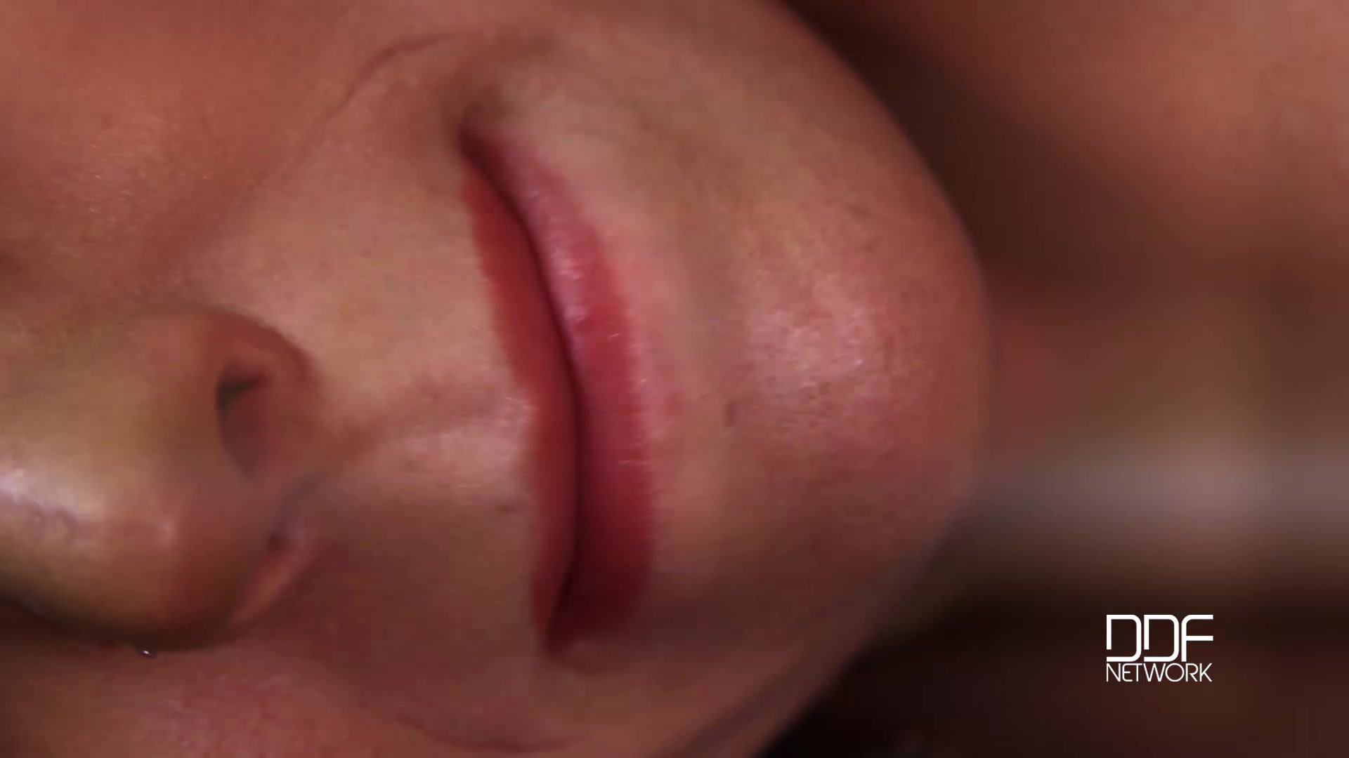 Russian Beauty Bangs Her Pink Pussy With Big Banana - PornWorld