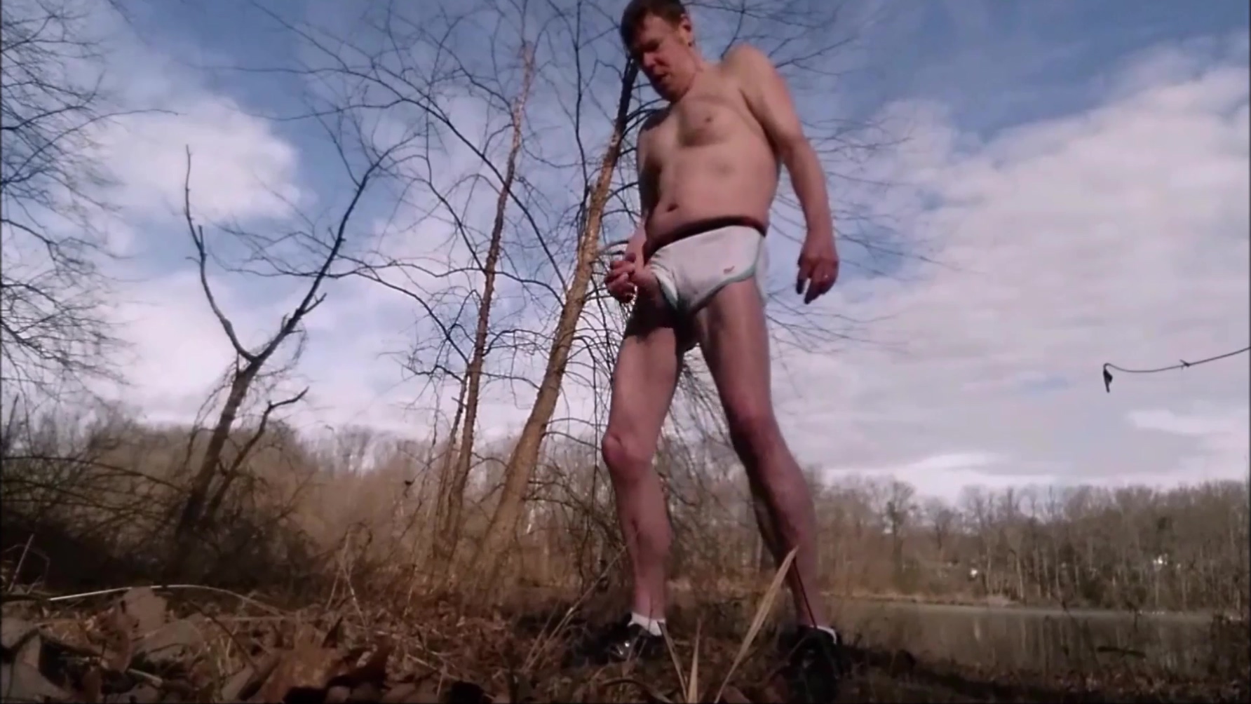 Caught Big Time Jerking Naked In Public Feb 2017