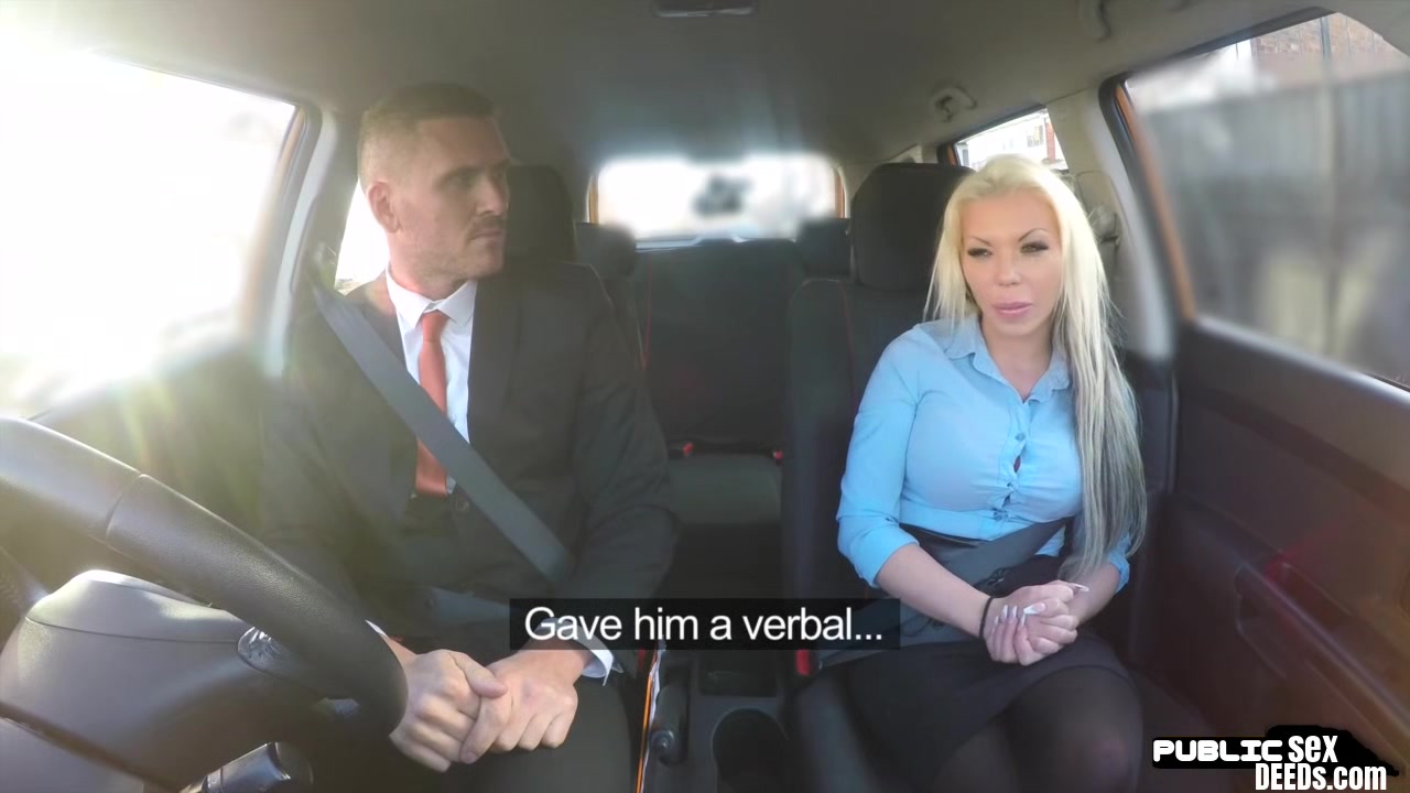 Attractive MILF fucked by car instructor after driving class