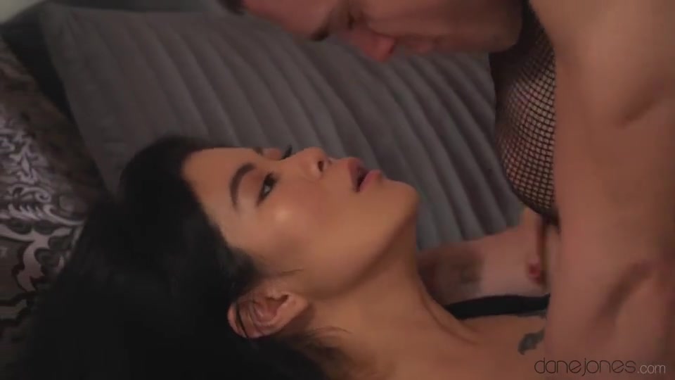 Dane Jones - Raunchy Asian In Alluring Fishnet Bodysuit 2 - Dane