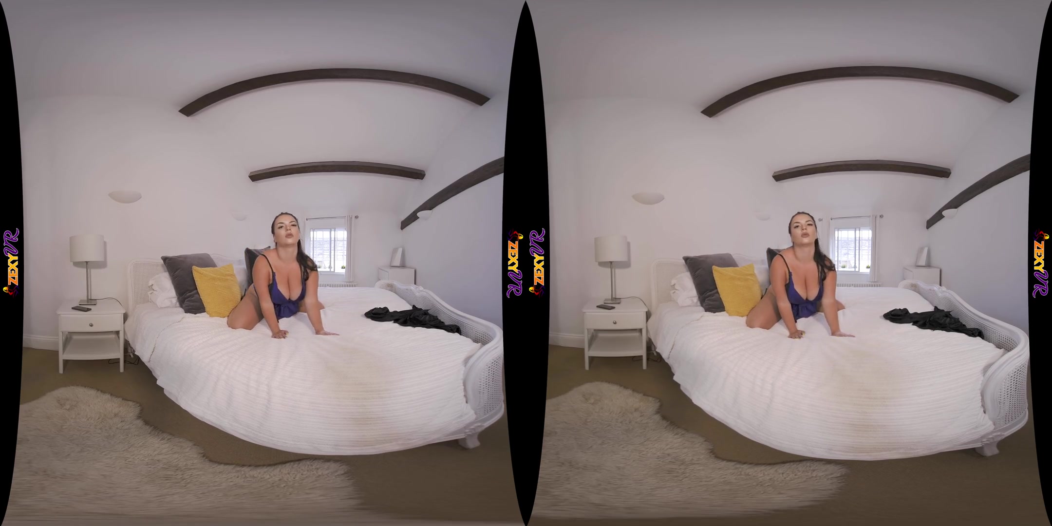 Turned On - Big Tit Voluptuous Babe Teasing You and Stripping