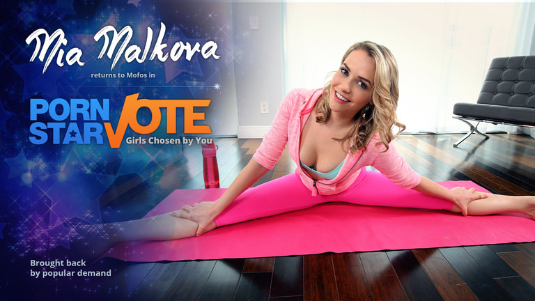 Mia Malkova in Mia Malkova's Yoga Sex Tape - MofosNetwork