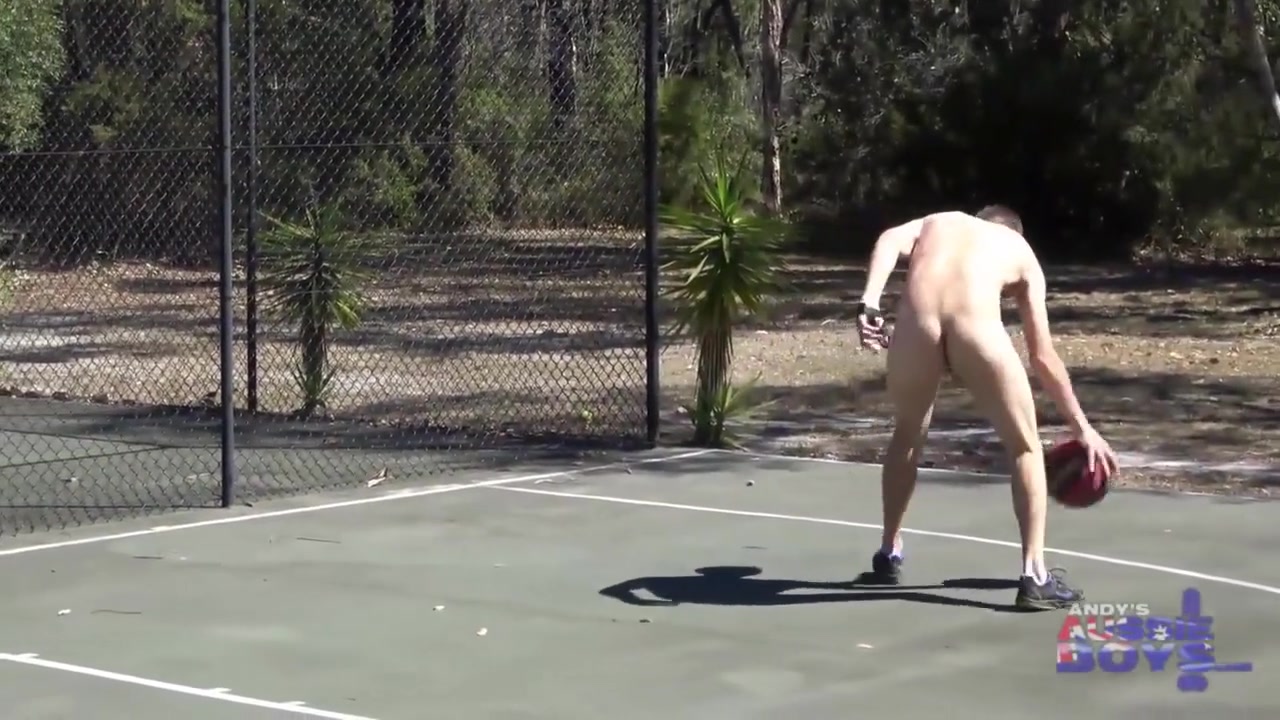 Australian Nick Bouncing On A Dick Outdoors