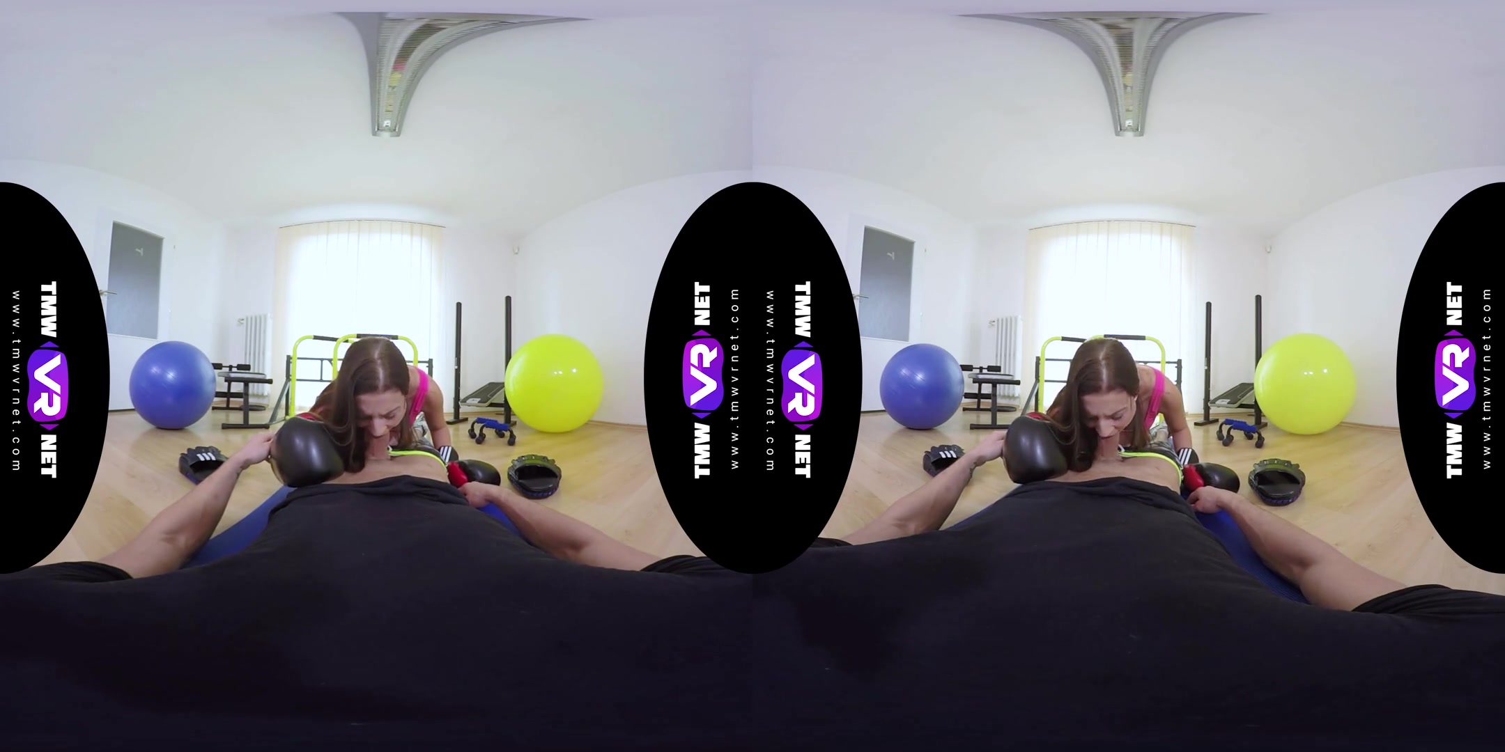 Therese Bizarre in Deep-Throat Blowjob And Fuck From A Hot Fitness - TmwVRNet