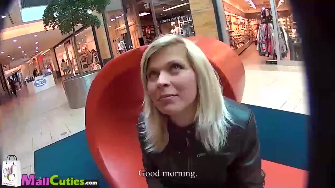 MALLCUTIES Nice blonde czech girl with big tits