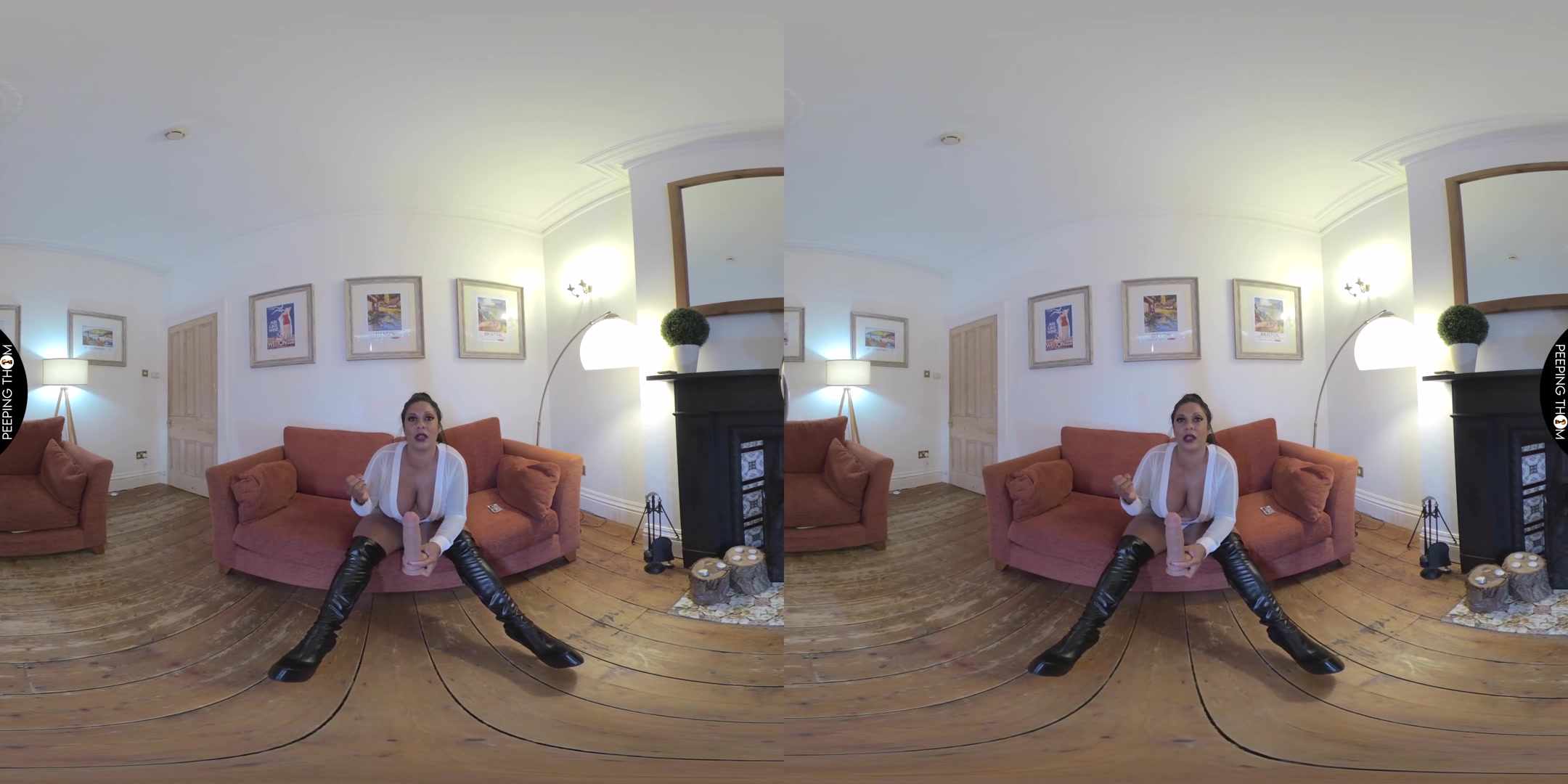 Sarah Dominatrix - Harsh Jerk Off Instructions - PeepingThom