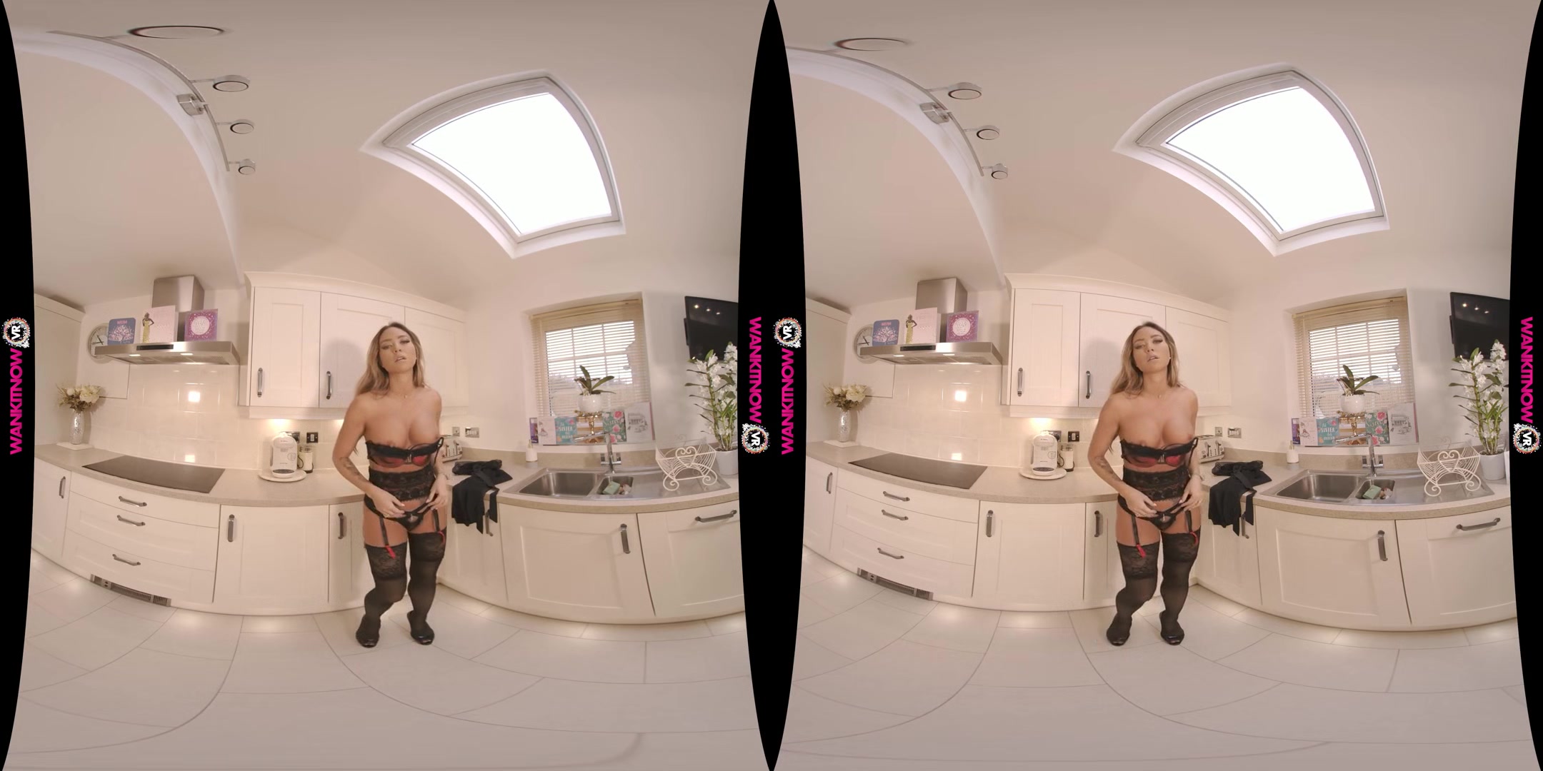 Let Me Stay - Big Tits Lingerie JOI Striptease - SexLikeReal