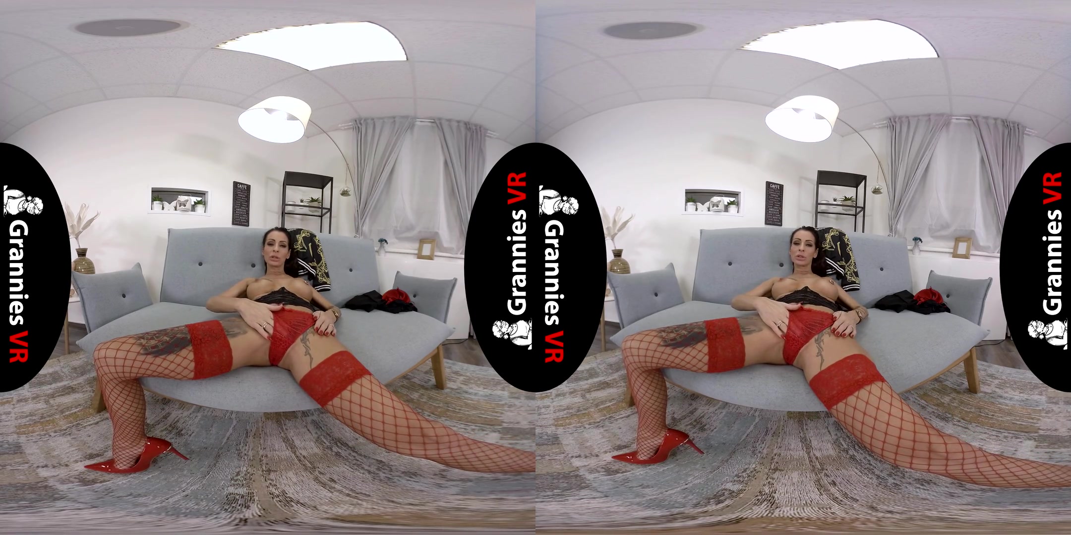 Valentina Sierra Solo in Fishnets - SexLikeReal