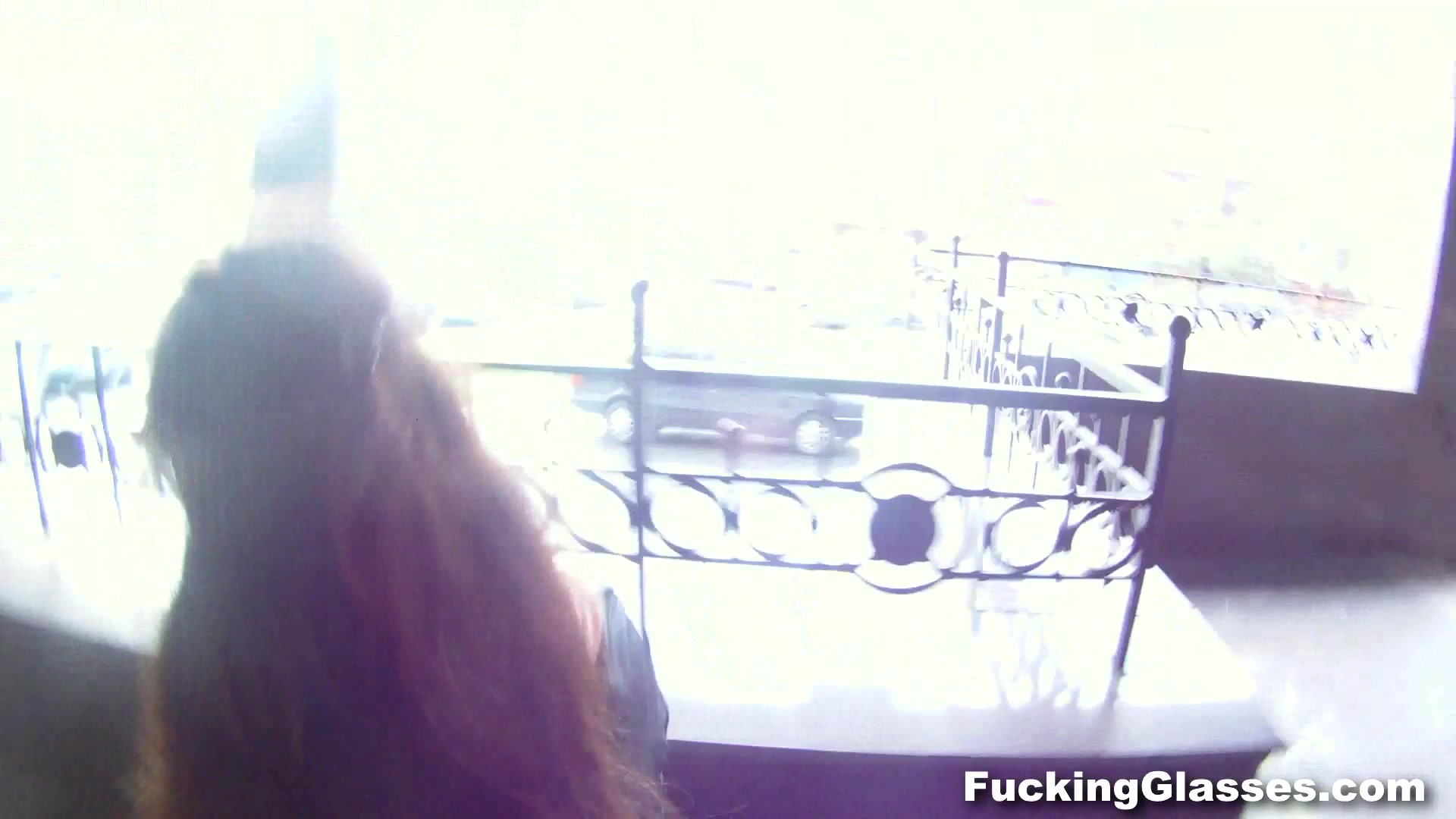 Fucking Glasses - Rina - Not shy to fuck on a stairway