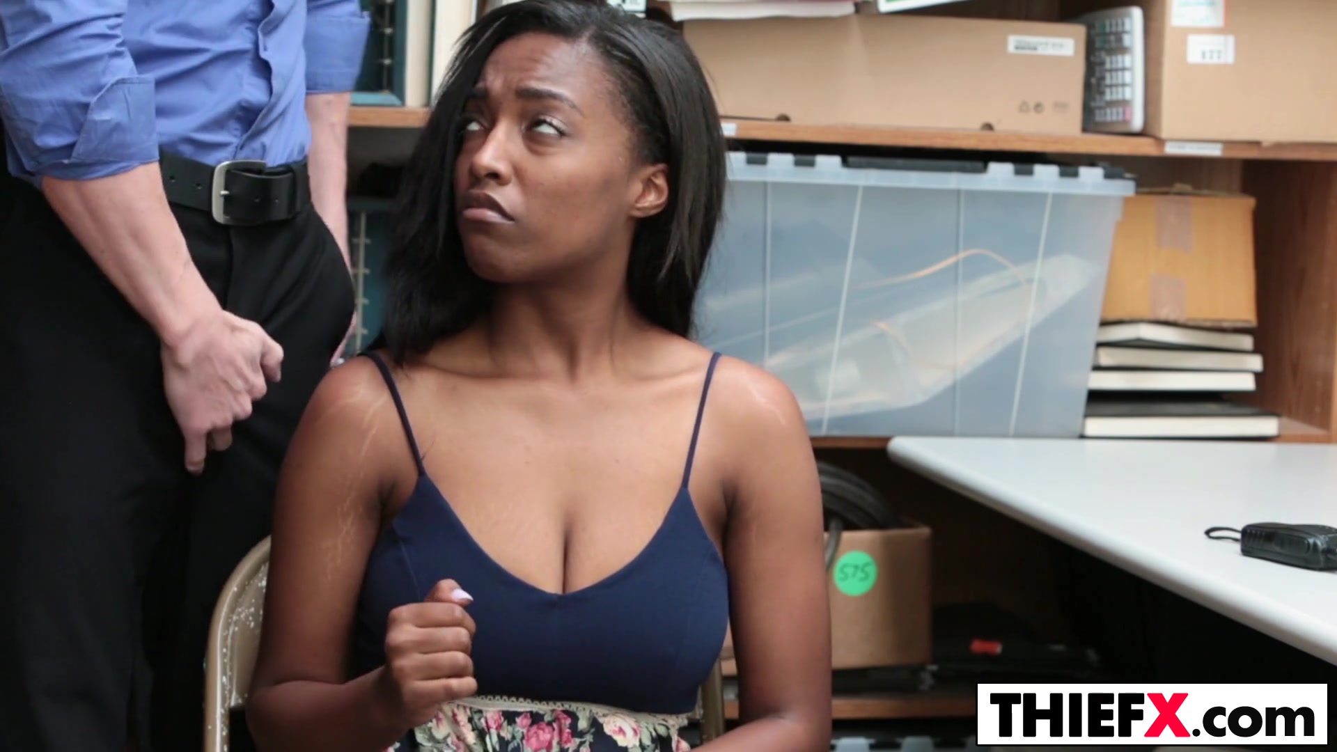 Daya Knight may pay with her boobs