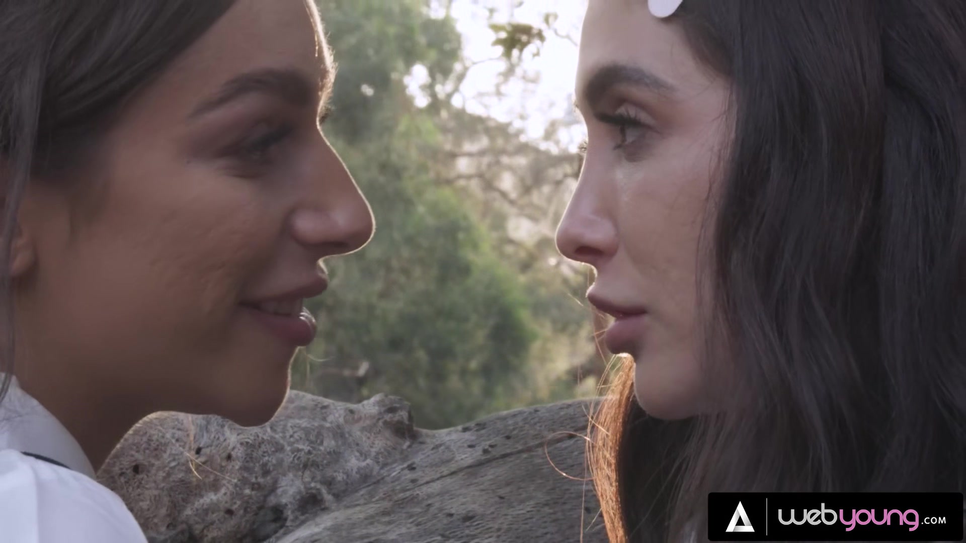 Naturally Stacked Bad Influence April Olsen Seduces Nerdy Petite Brunette Jane Wilde