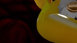 Horny Wolves fuck a Cat Boy in the ass
