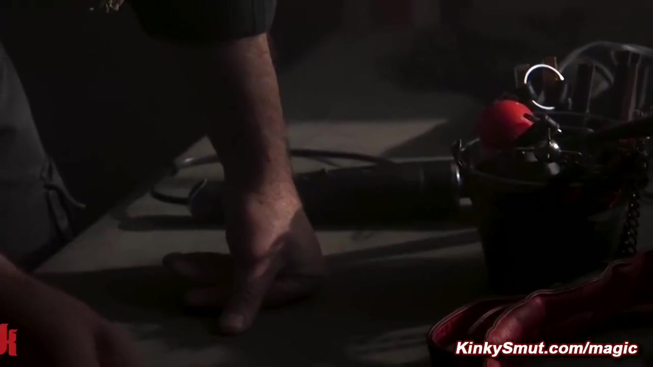 Bound Blonde Dresden Prepares For Sex By Survivalist Charle - Charles Dera