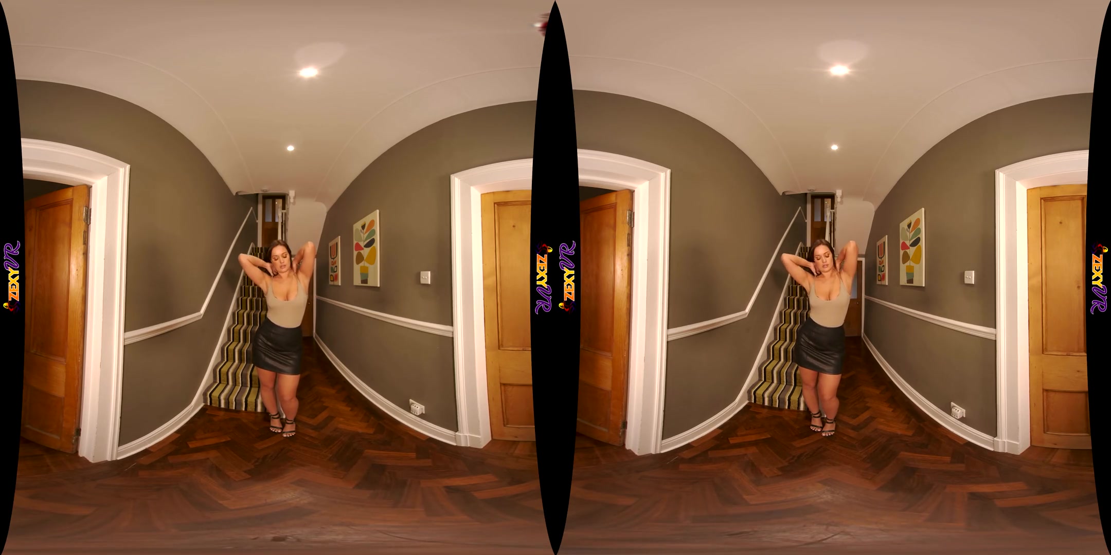 Stairway To Heaven - Big Tits Striptease Big Ass Curvy Solo Model
